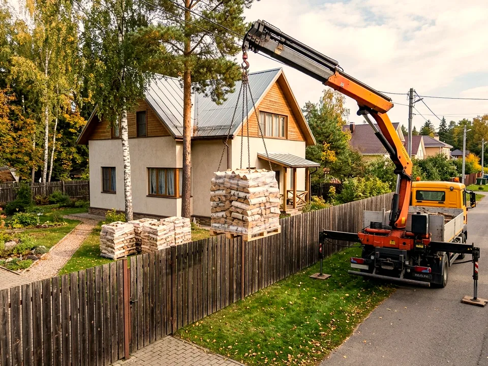Круговая поленница holzhausen, Саранск, проезд Вишнёвая, 36